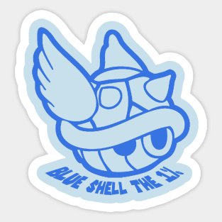 Blue Shell the 1% Sticker